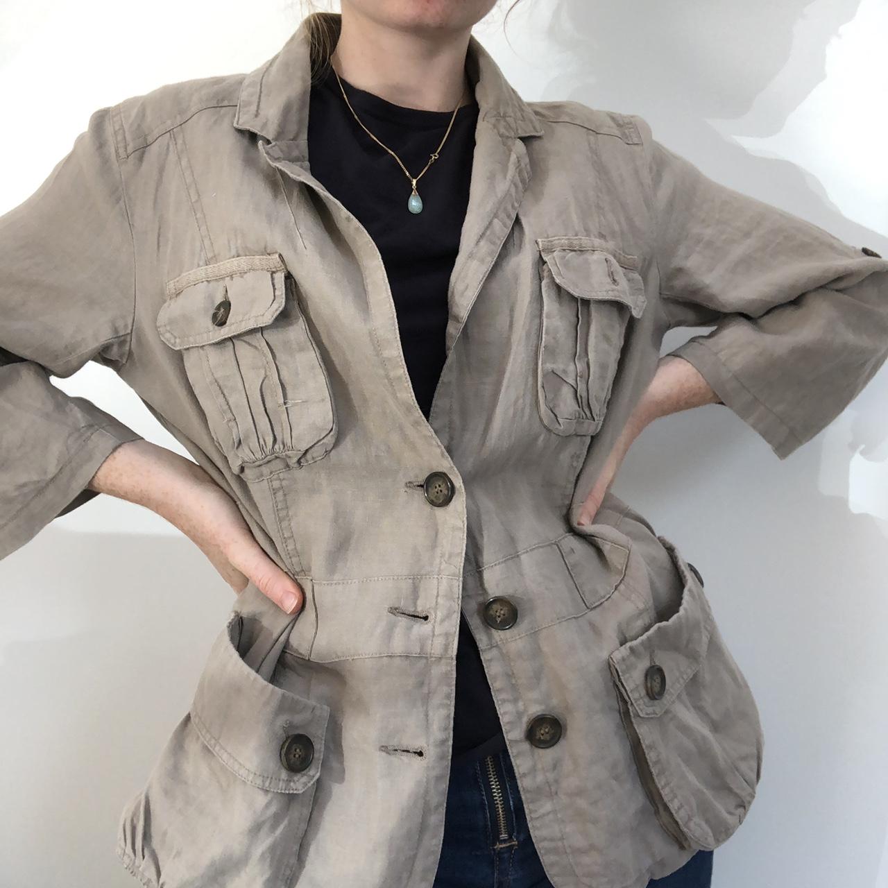 Cynthia rowley linen clearance jacket