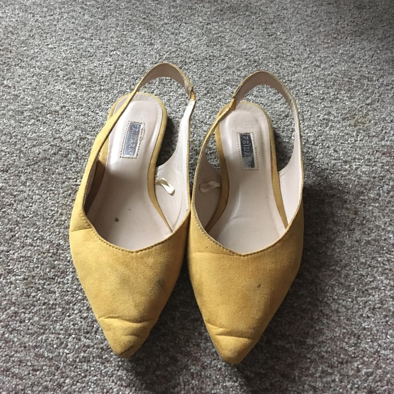 Primark deals mustard shoes