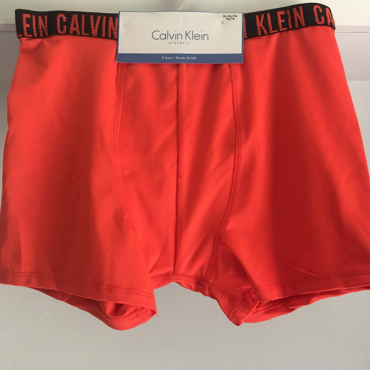 CALVIN KLEIN Boys 2 Pack Boxers. Brand New and... - Depop