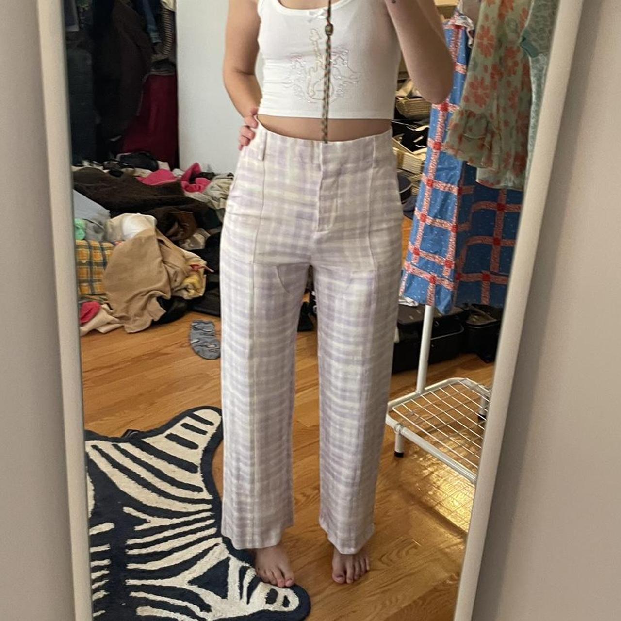 jacquemus purple pants