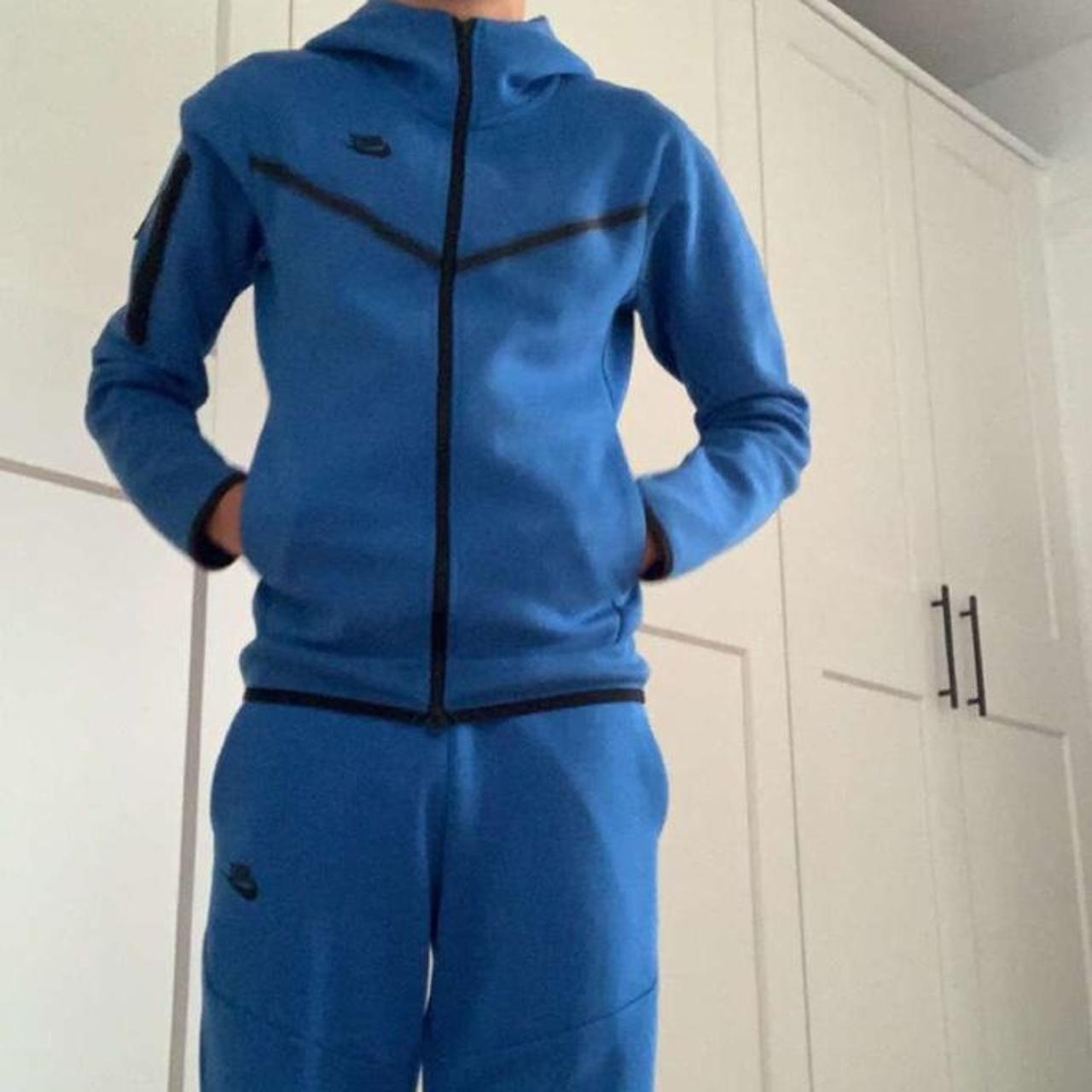 signal blue tracksuit