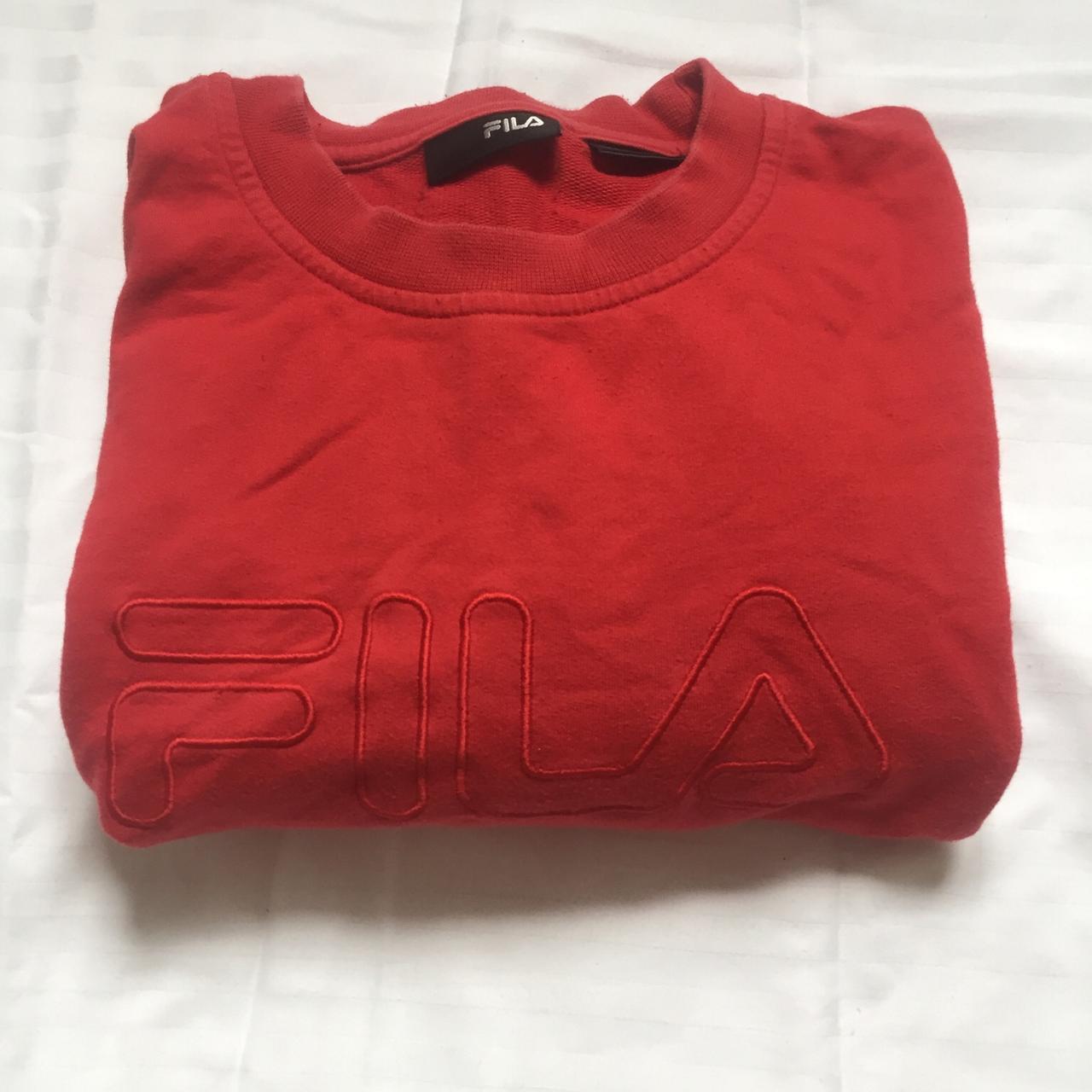 Oversized store fila jumper