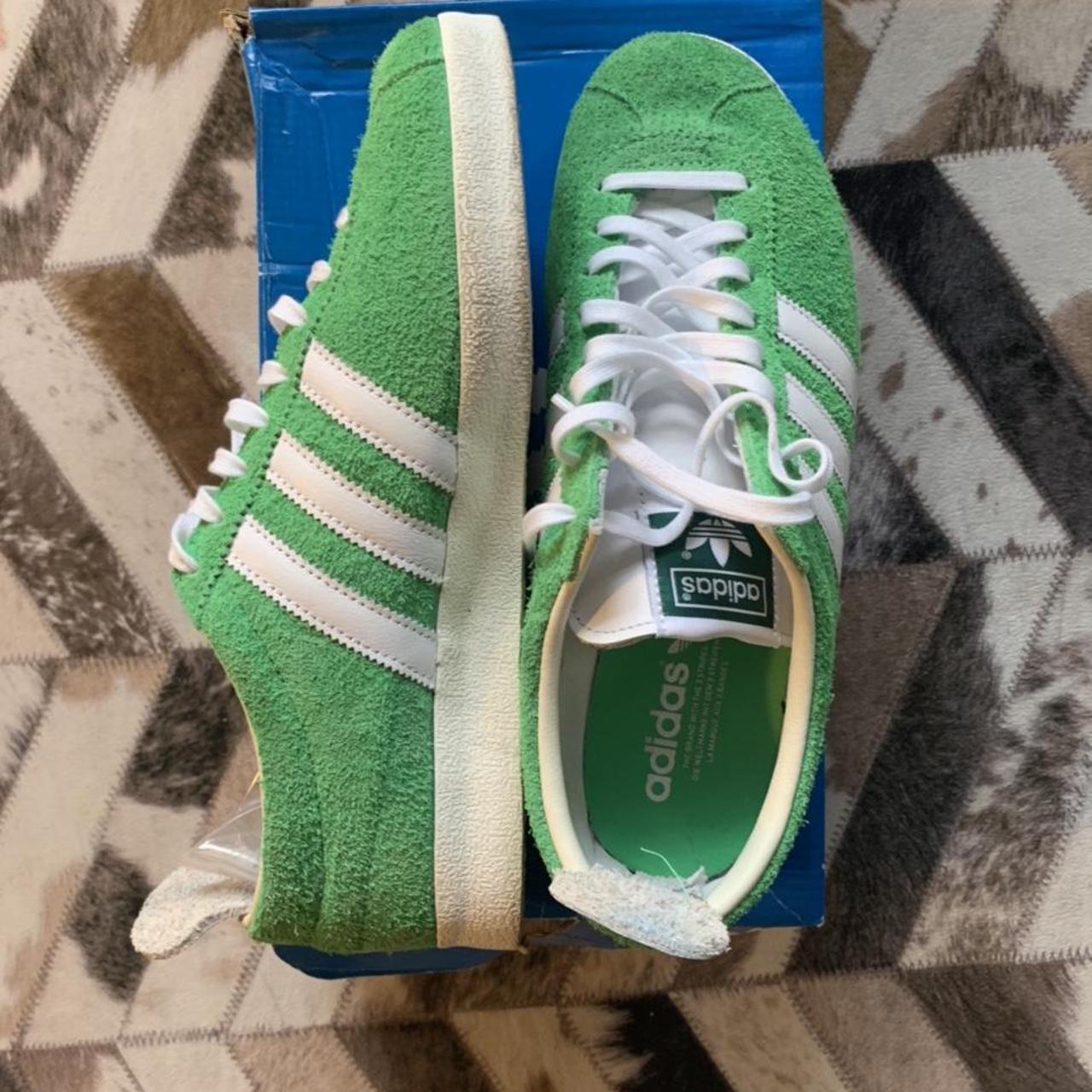 Adidas gazelle Vintage uk 8 9/10 condition #adidas... - Depop