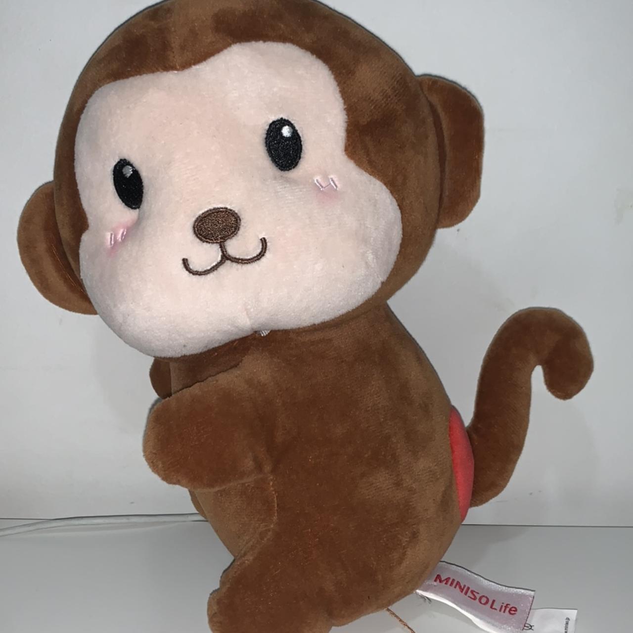 miniso monkey plush