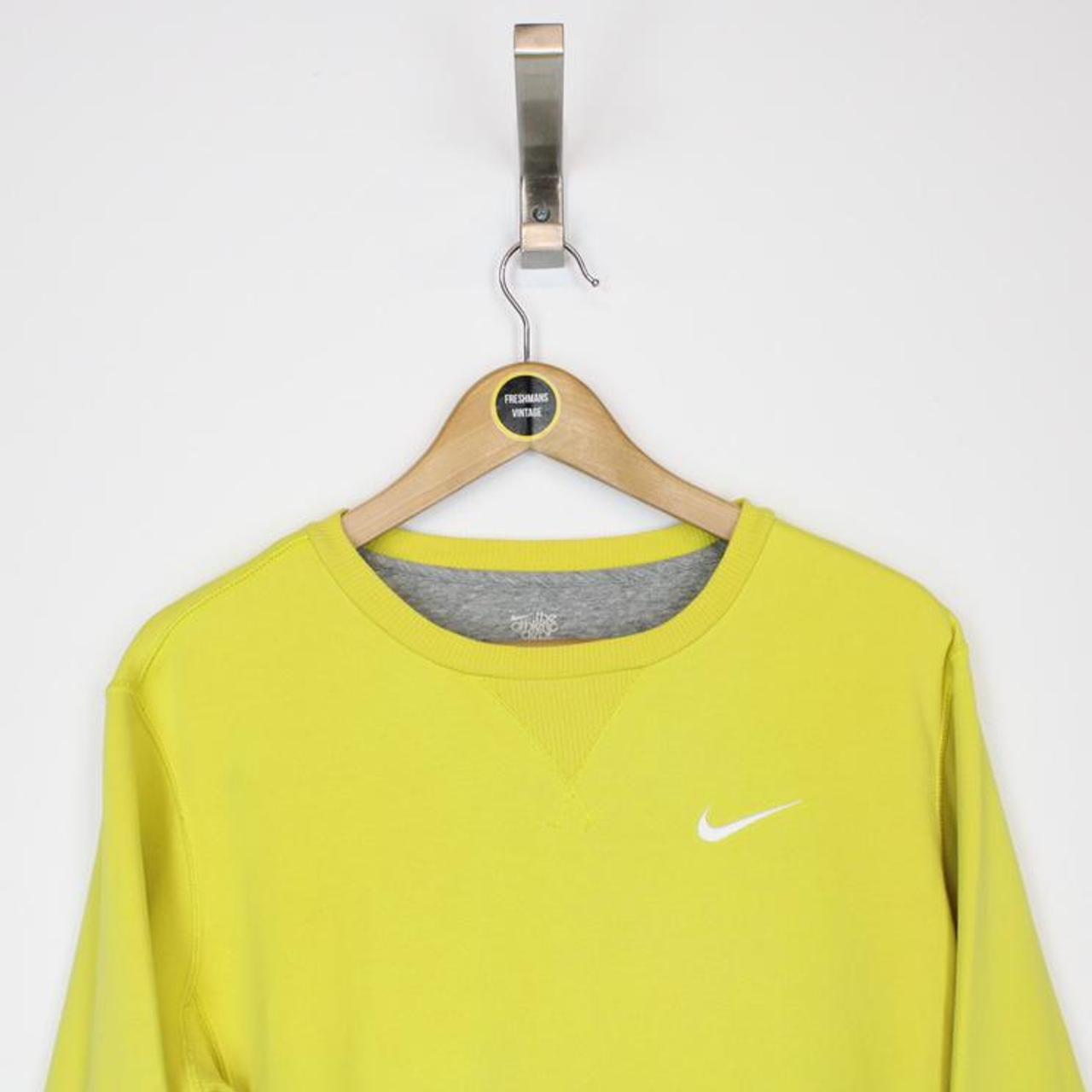 nike yellow jumper