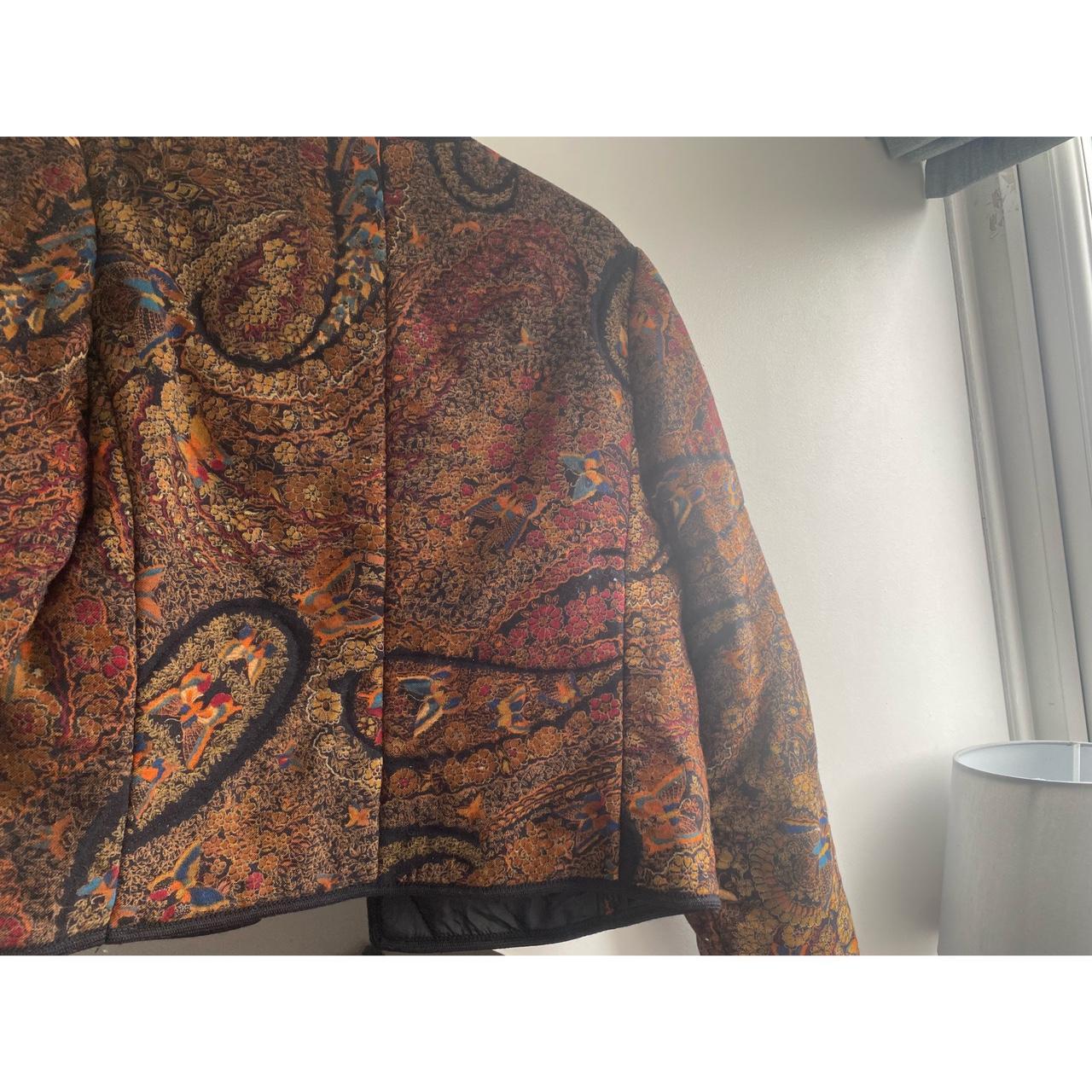 vintage Louis Feraud Paris blazer jacket orange - Depop