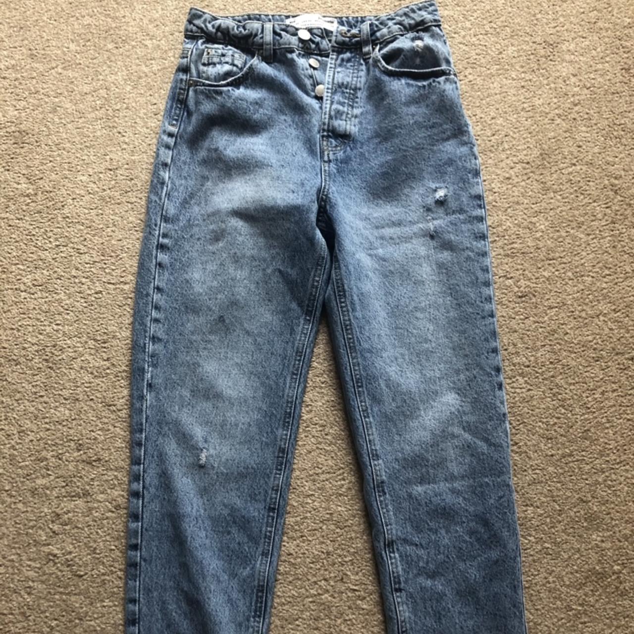 Blue MOM jeans - brought from ASOS Size 8 Worn a... - Depop