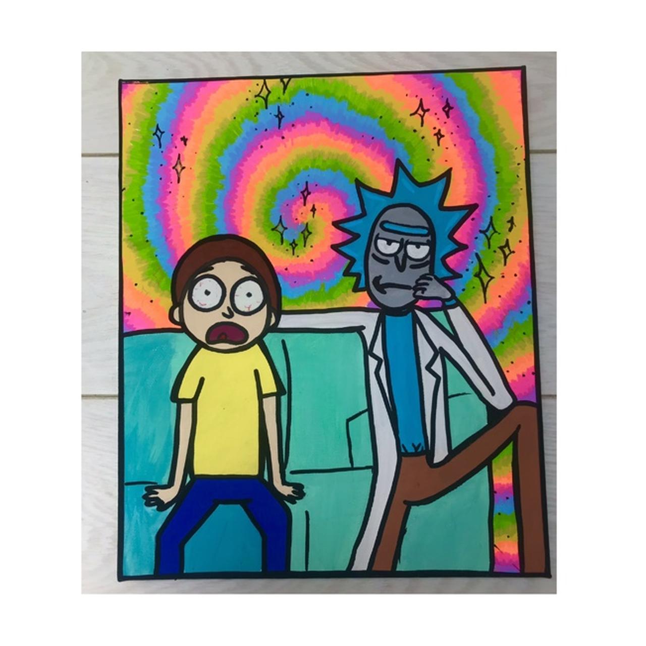 Rick and morty canvas store