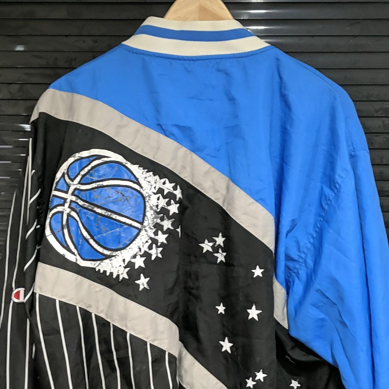 1992-93 Orlando Magic # Game Issued White Warm Up Jacket 48 DP13870