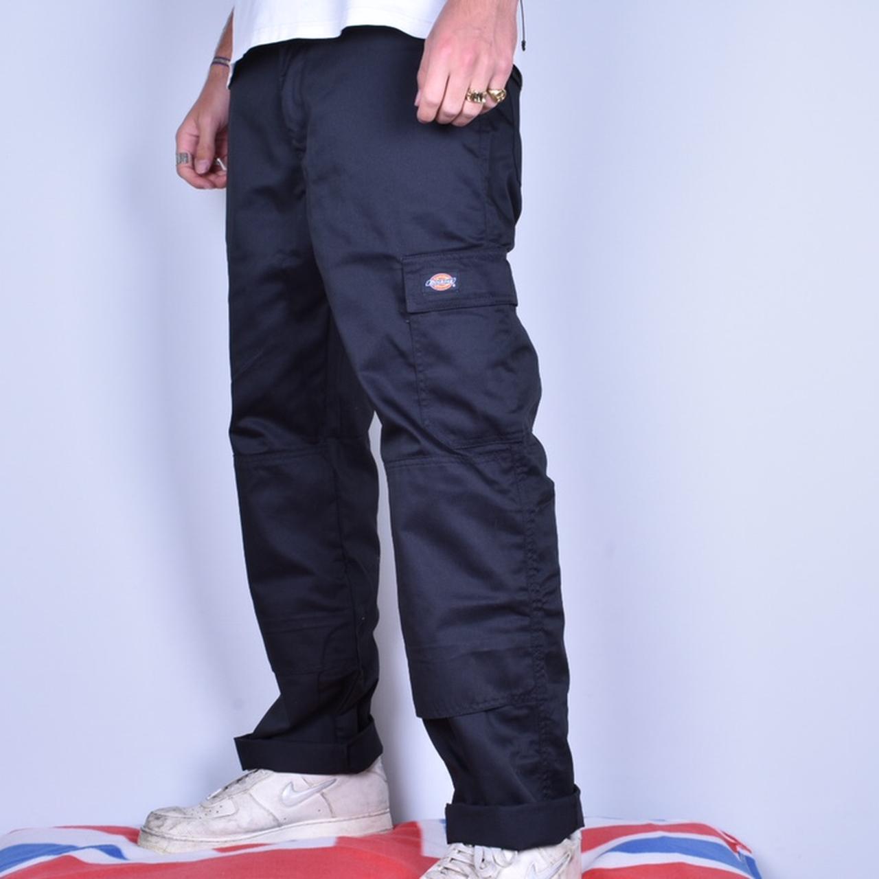 Dickies Cargo Pants Unisex Black Sizes Available:... - Depop