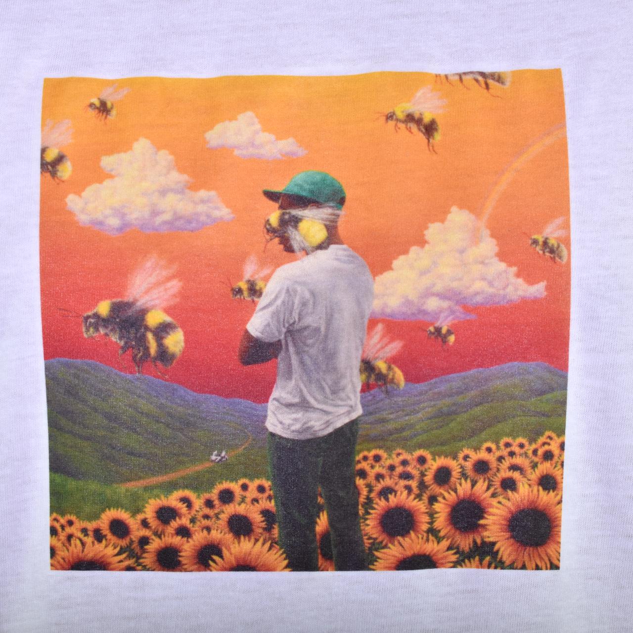 Flower Boy Tee Tyler The Creator White Sizes... - Depop