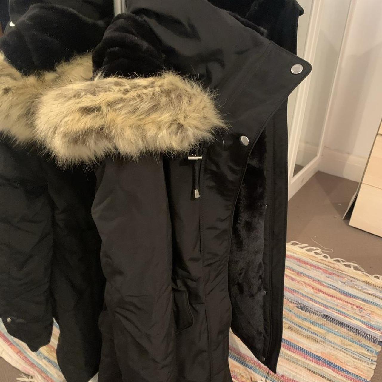 Winter puffy jacket With tags, xs Zara jacket.... - Depop