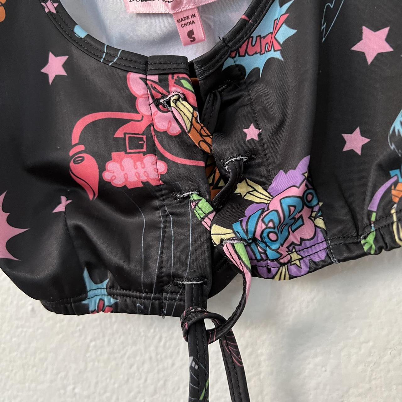 Dolls Kill Women's Black Crop-top (3)