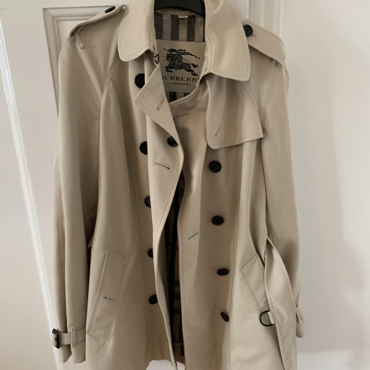 depop burberry trench