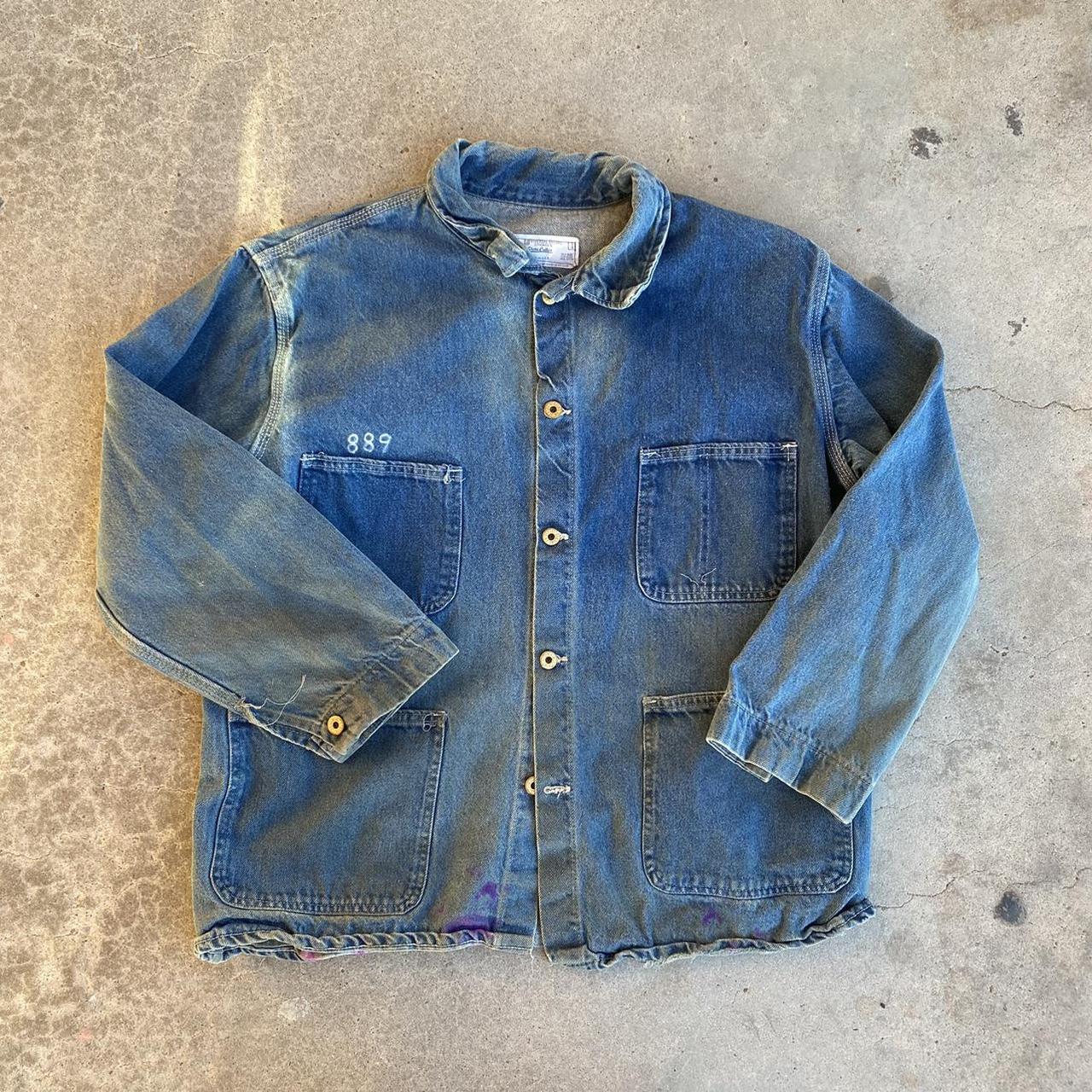 Vintage Universal Overall Stone Cutter chore jacket.... - Depop