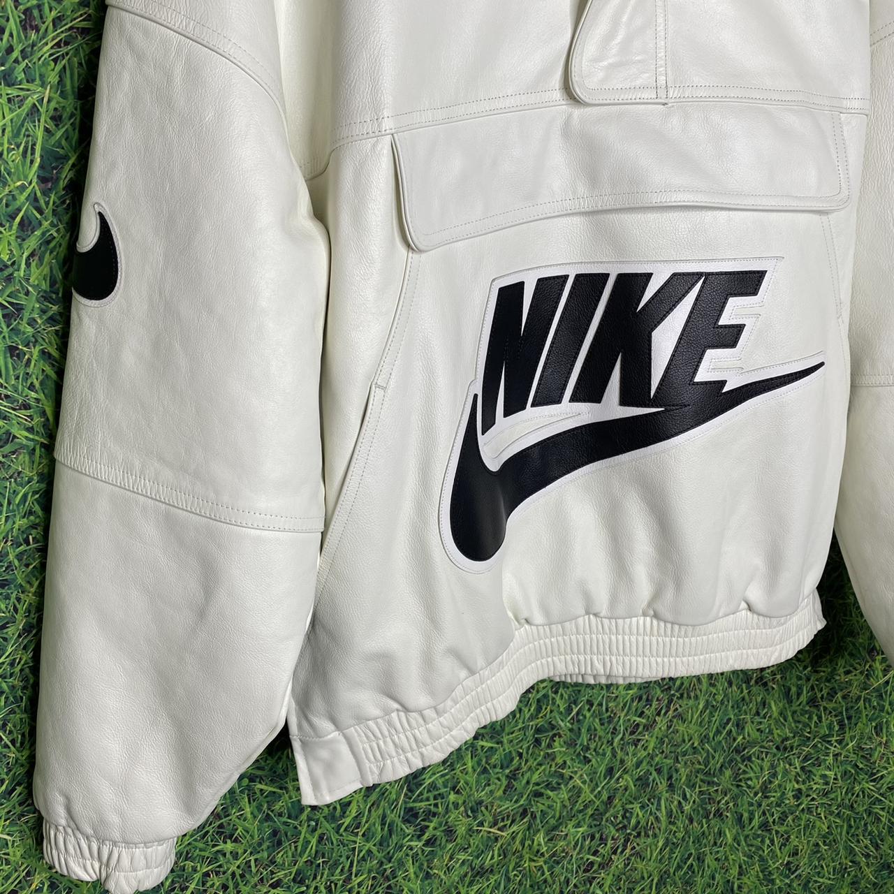 Supreme Nike Leather Anorak Jacket FW19 , Size: M...