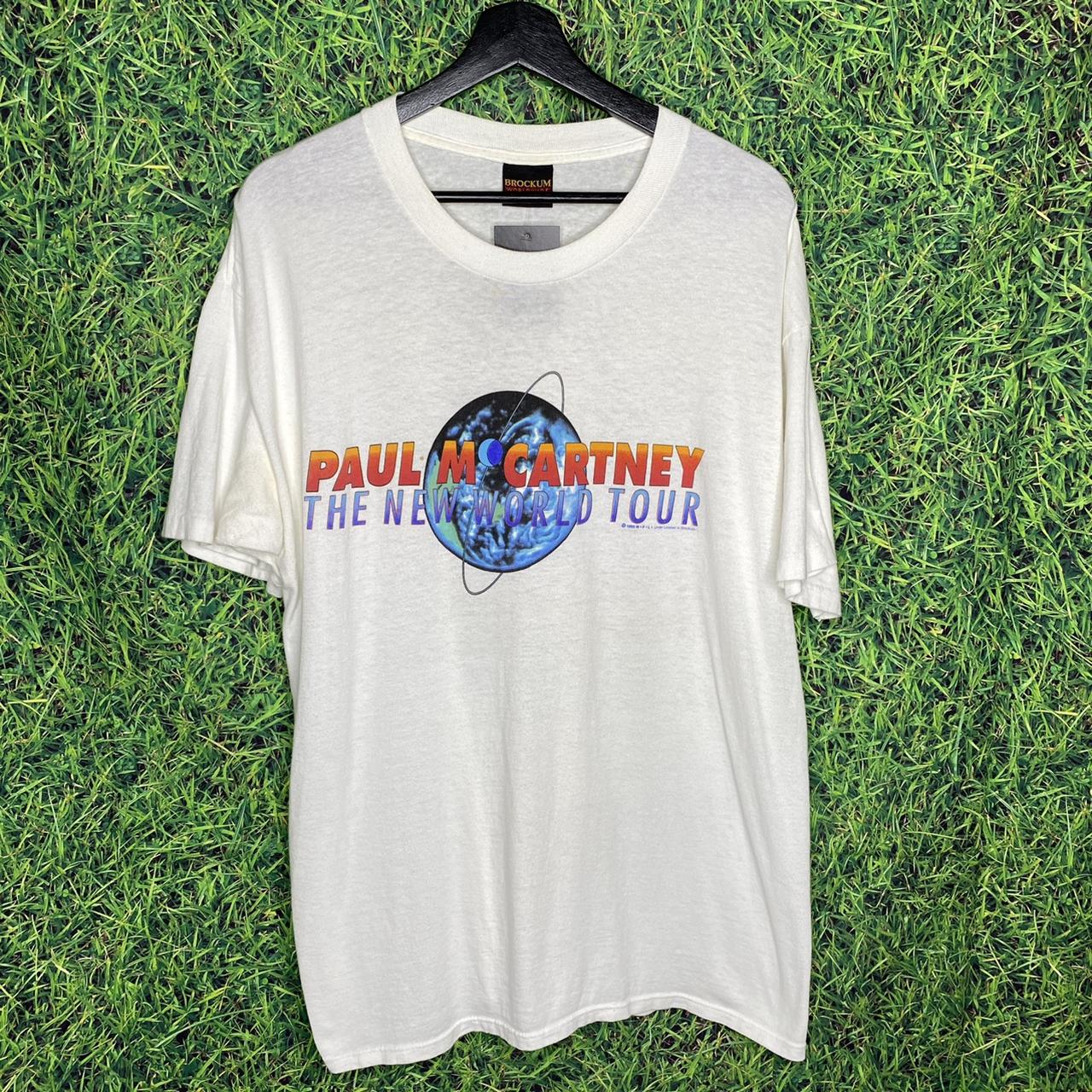 Vintage Paul McCartney The New World Tour 1993 T... - Depop