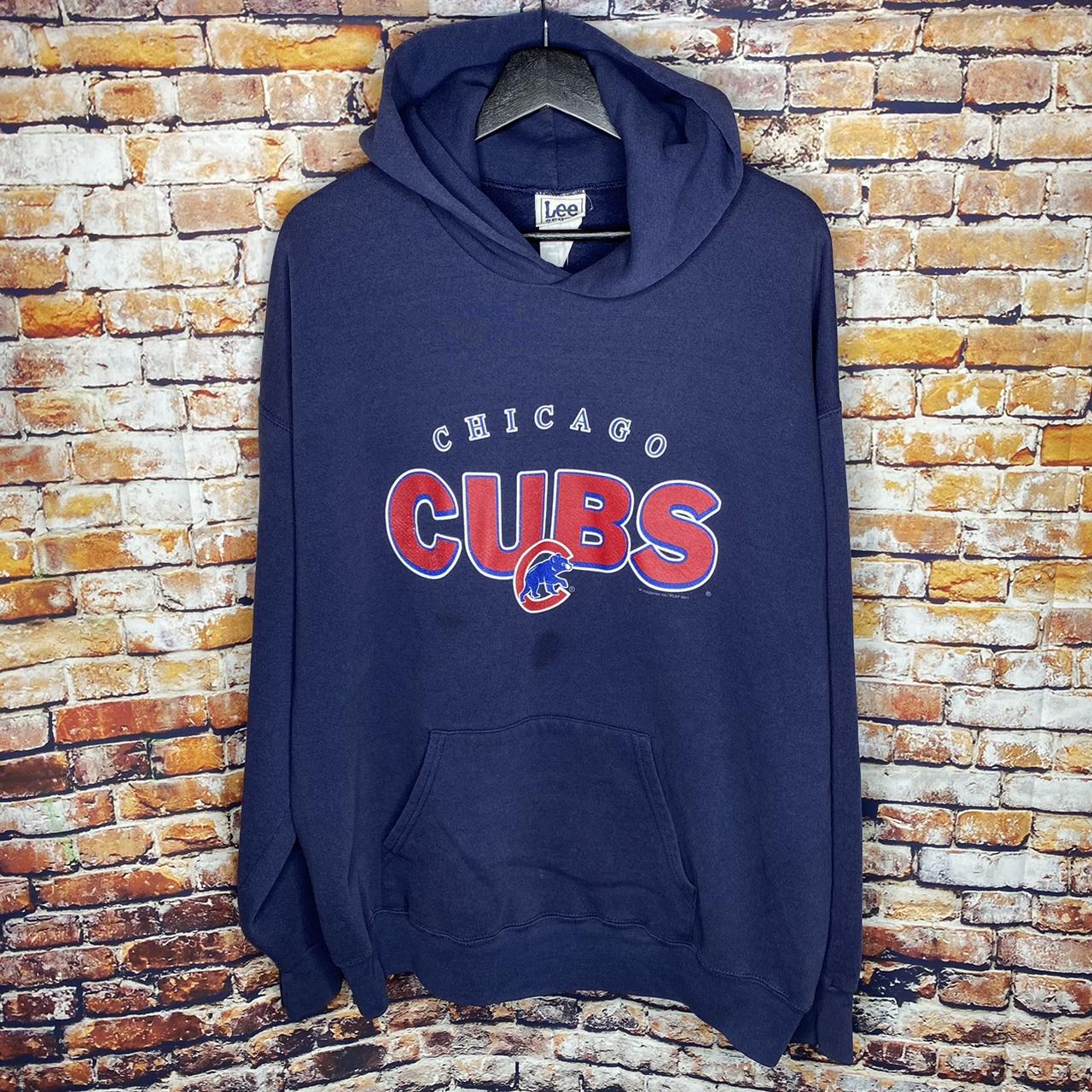 Vintage Chicago Cubs Hoodie Sweatshirt