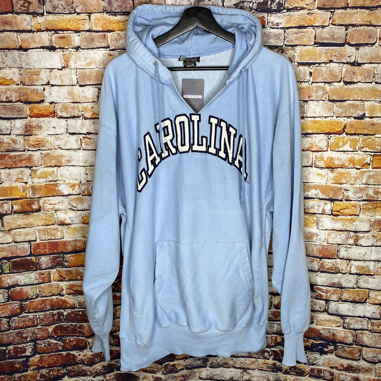 Carolina Champion Reverse Weave Crewneck - LT_BLUE