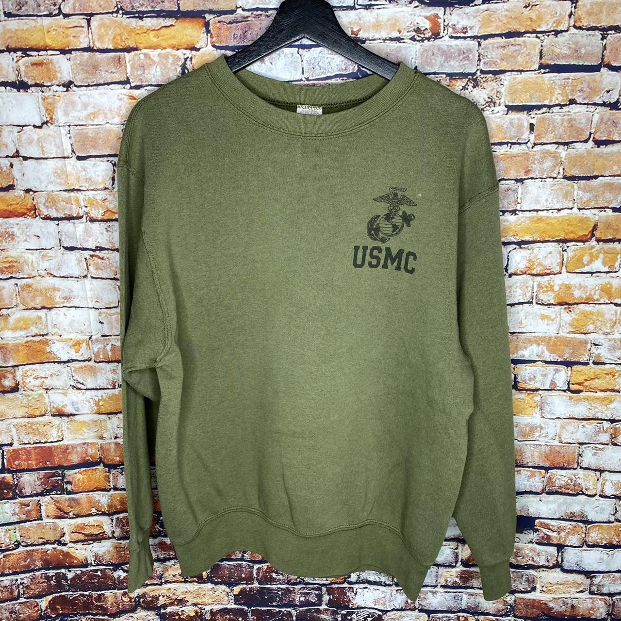 Vintage USMC Made In USA Crewneck Sweatshirt 80s...