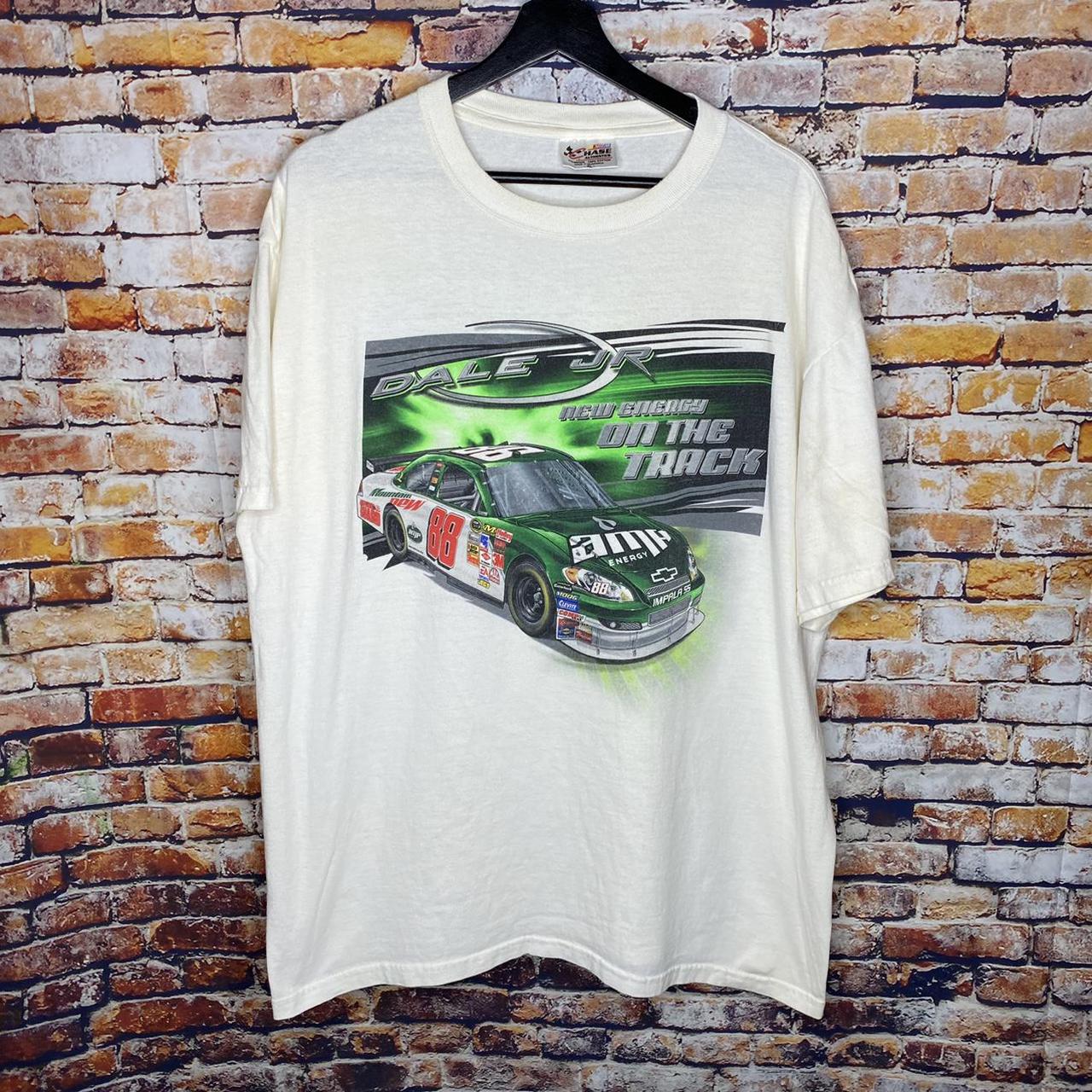 Vintage NASCAR Dale Earnhardt Jr Racing 2008 T Shirt... - Depop
