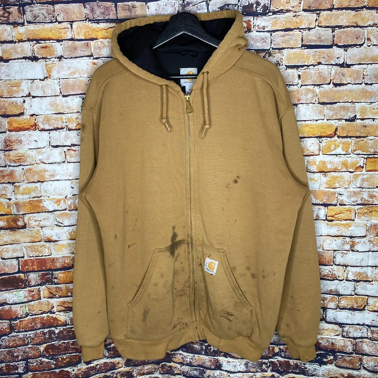 Carhartt zip hot sale front sweatshirt