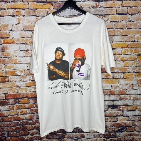 Supreme 3 6 Mafia Photo Tee FW12 T Shirt Size: L... - Depop