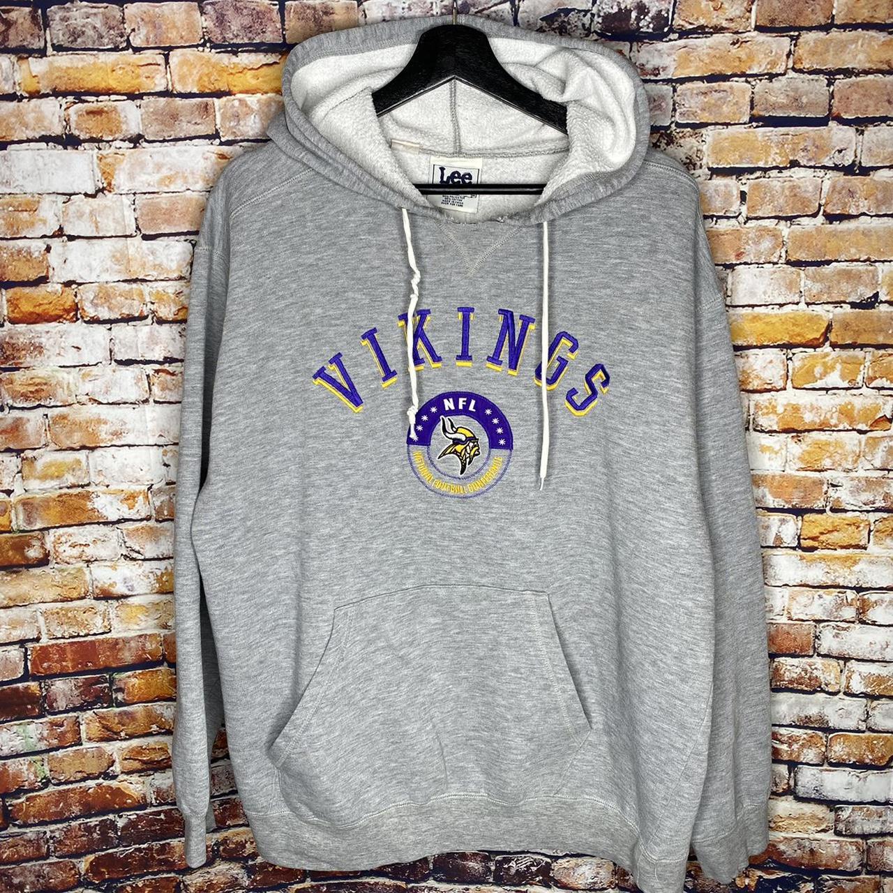 Vintage Minnesota Vikings Pullover Sweatshirt Size - Depop