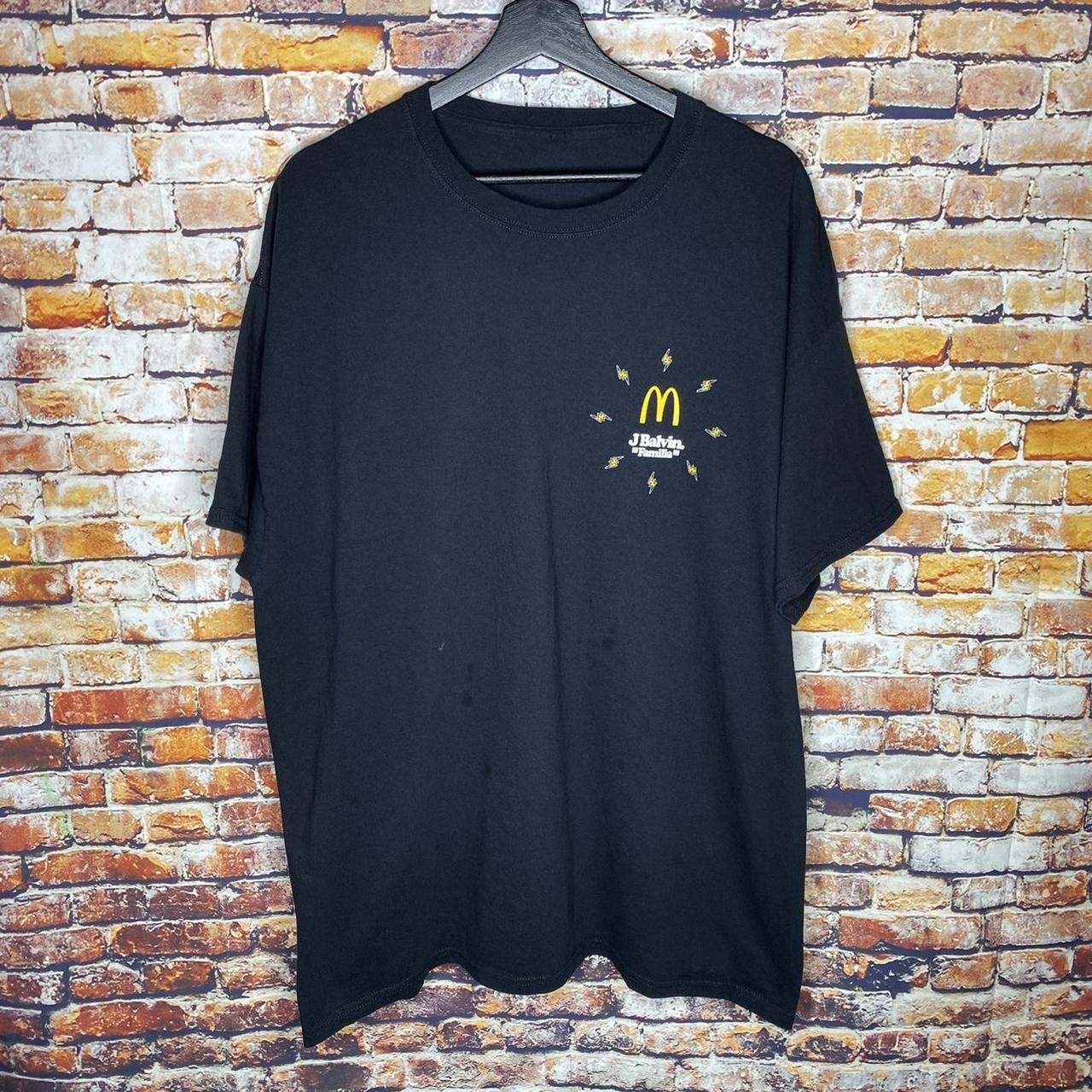 Jbalvin McDonalds Familia Crew T-shirt