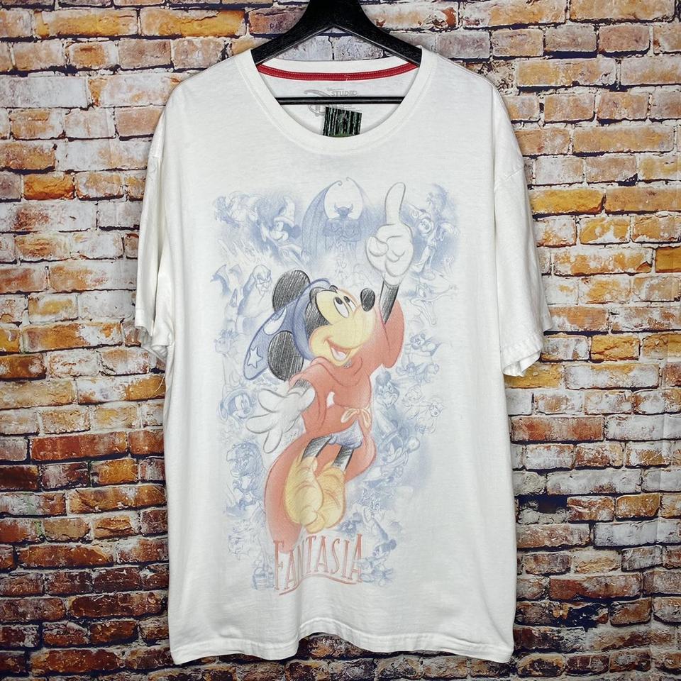 Disney Mickey Mouse Fantasia T Shirt Size: XXL - Depop