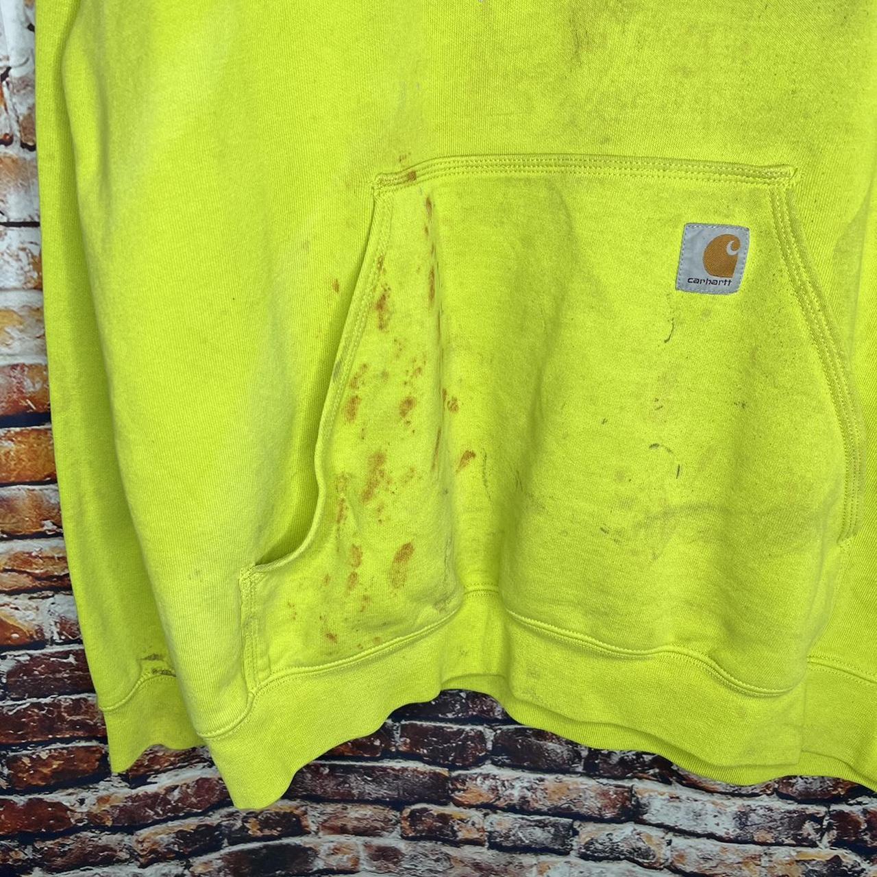 Carhartt neon yellow on sale hoodie