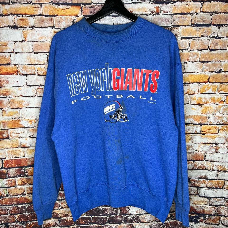 Vintage New York GIANTS Hoodie Tag- Fruit of the - Depop