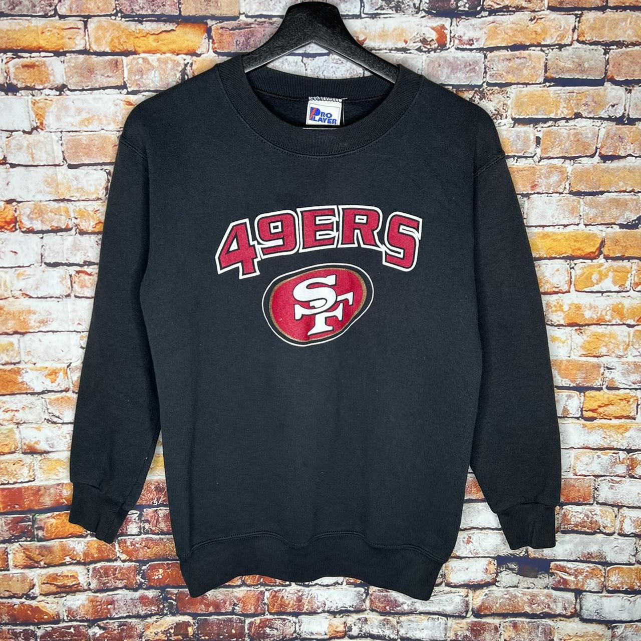 49ers black sweatshirt