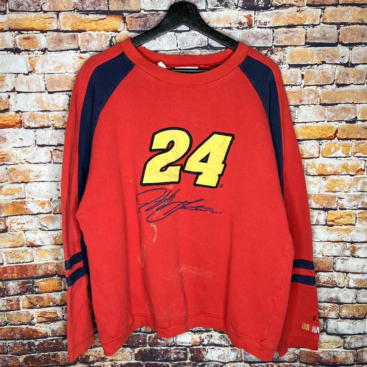 Vintage NASCAR Jeff Gordon Racing Crewneck Depop