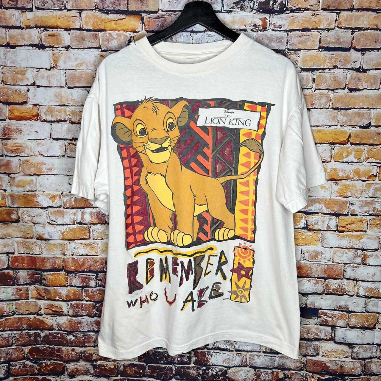 Vintage Disney The Lion King Simba 1994 T Shirt...