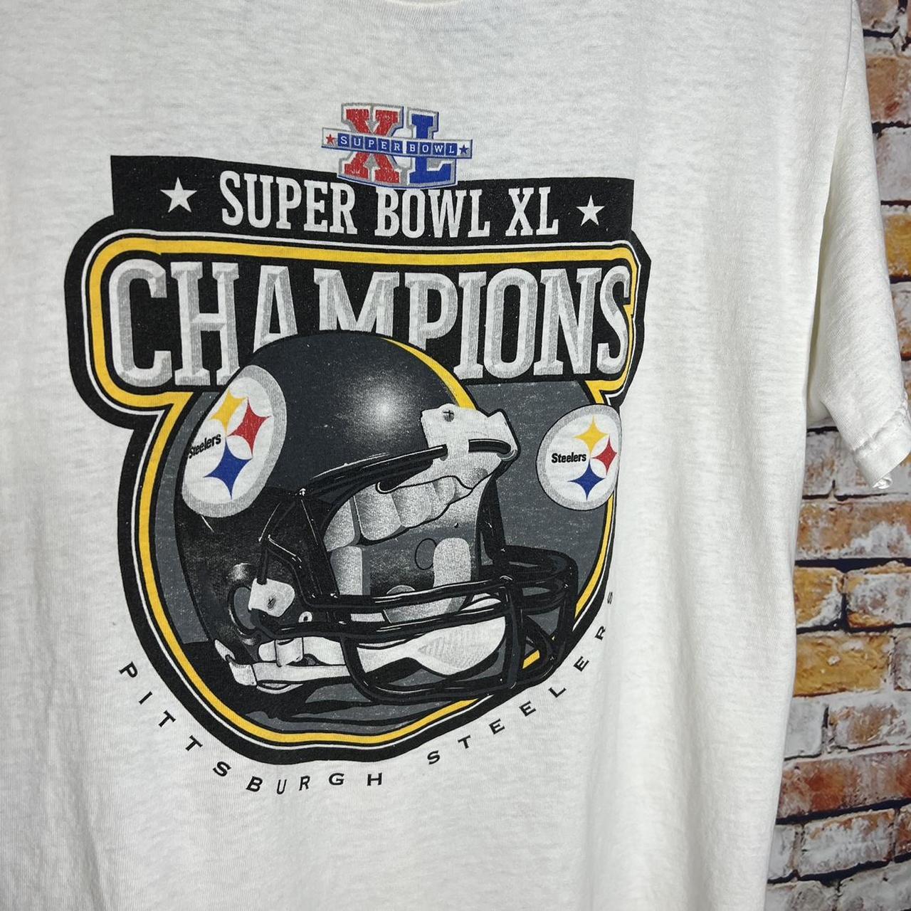 Vintage Pittsburgh Steelers Football Super Bowl 40... - Depop