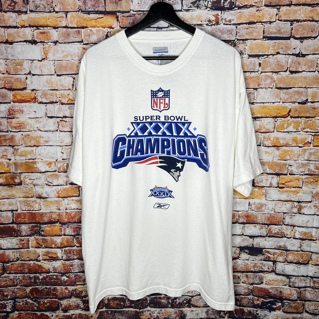 Vintage NFL New England Patriots Super Bowl 39 T-shirt