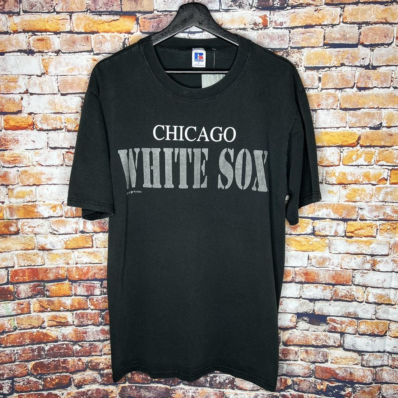 Vintage White Sox Jersey. Vintage Russell Athletic - Depop