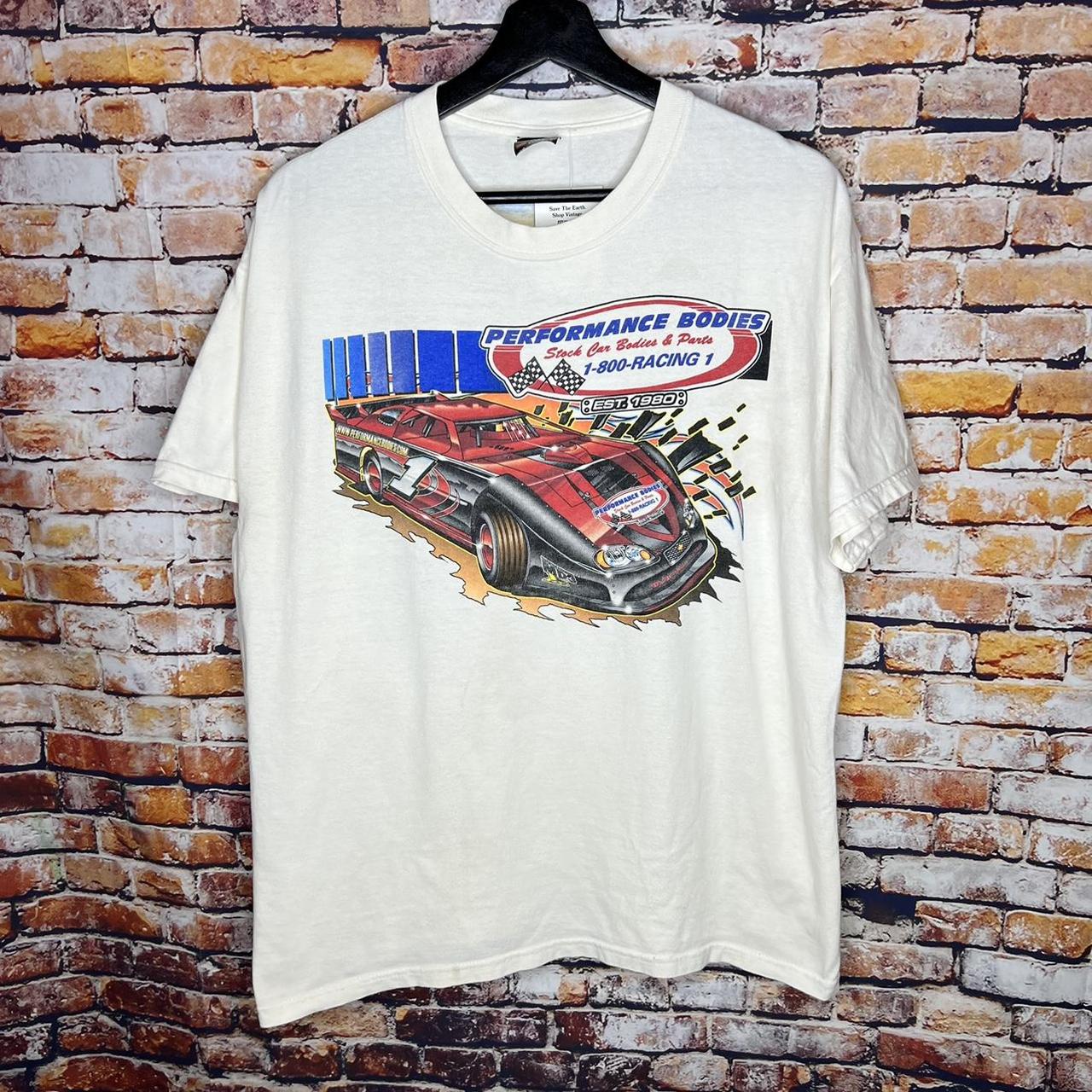 Vintage NASCAR Performance Bodies Racing T Shirt... - Depop