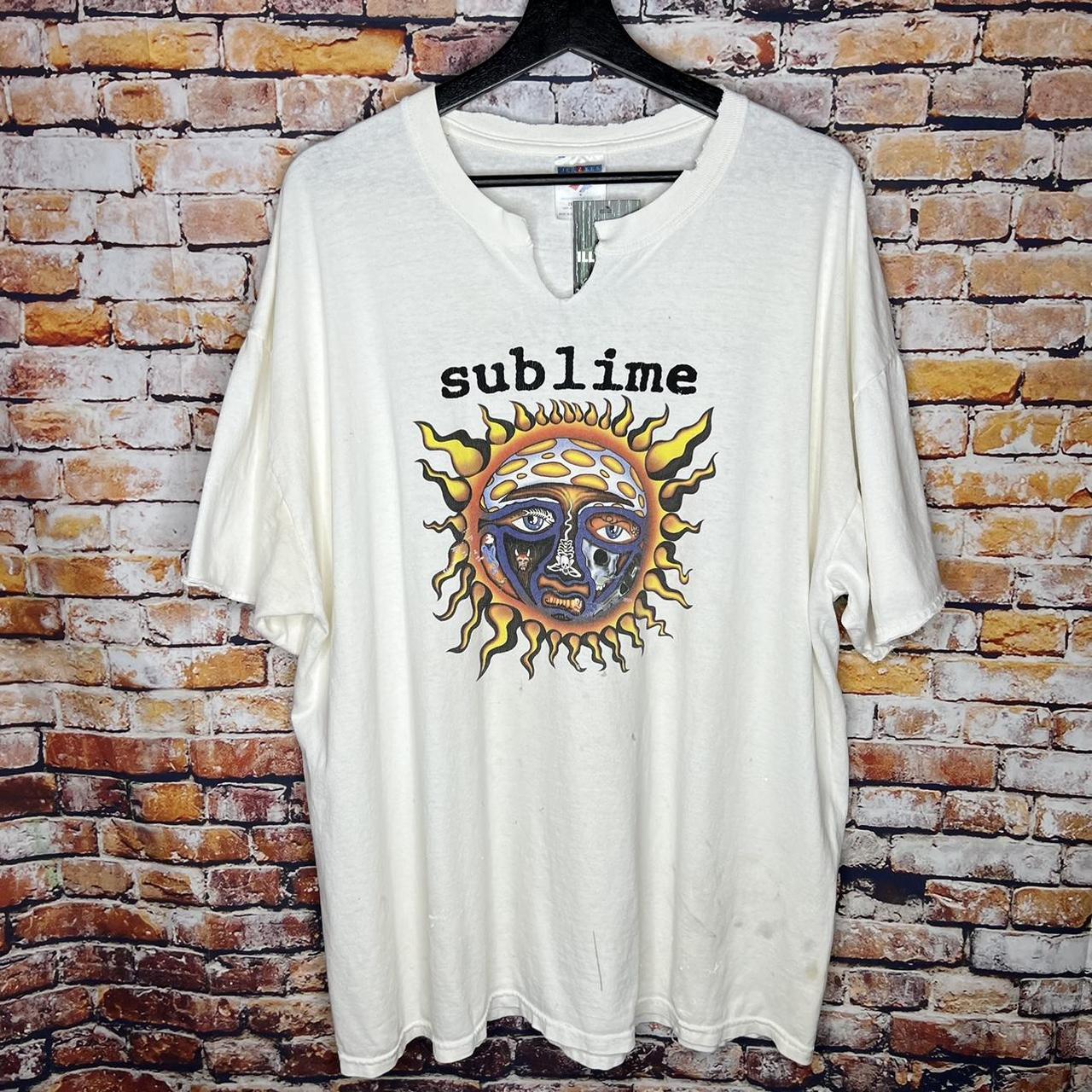 Vintage Sublime Sun Skunk Records Band Tee T Shirt... - Depop