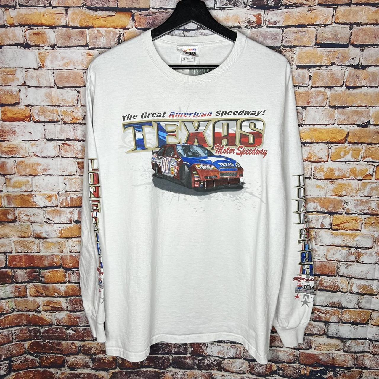 TEXAS selling MOTOR SPEEDWAY THE GREAT AMERICAN SPEEDWAY JERSEY SIZE LARGE