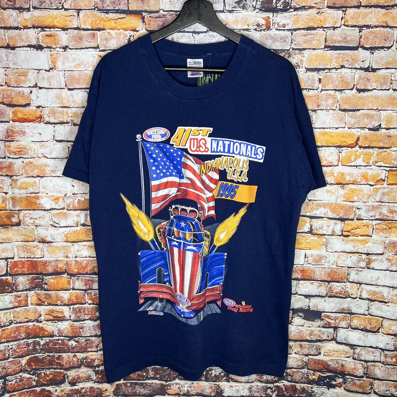 Vintage NHRA Indianapolis Raceway Park U.S. Nationals T-Shirt