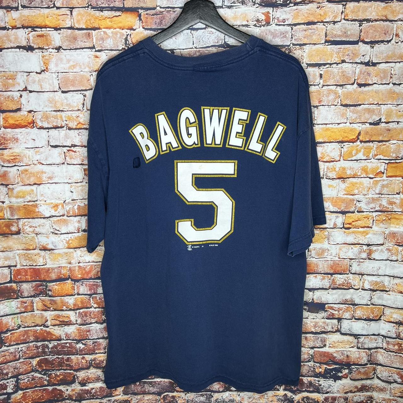 Vintage Houston Astros Baseball Jeff Bagwell 1998 T - Depop