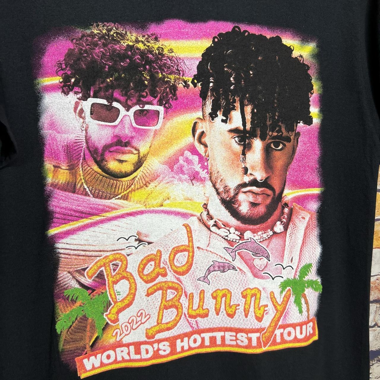 Bad bunny tour world's hottest tour 2022 shirt, hoodie, sweatshirt for men  and women