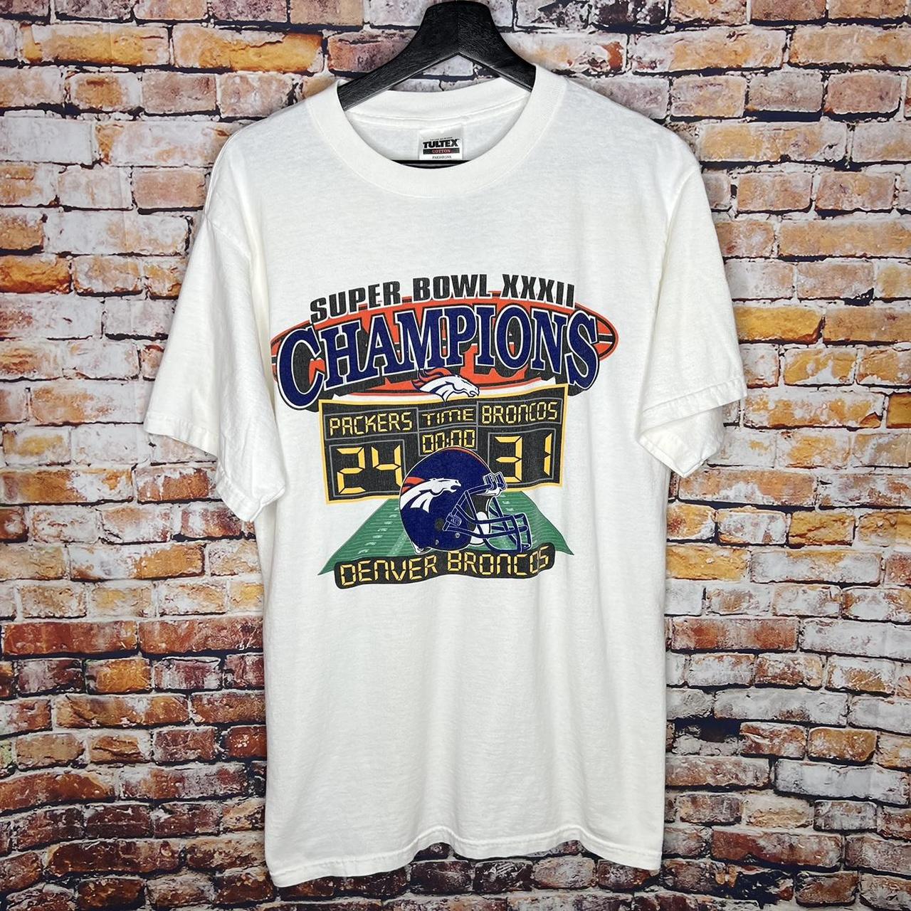 Vintage 1998 Denver Broncos T-shirt Size XL 