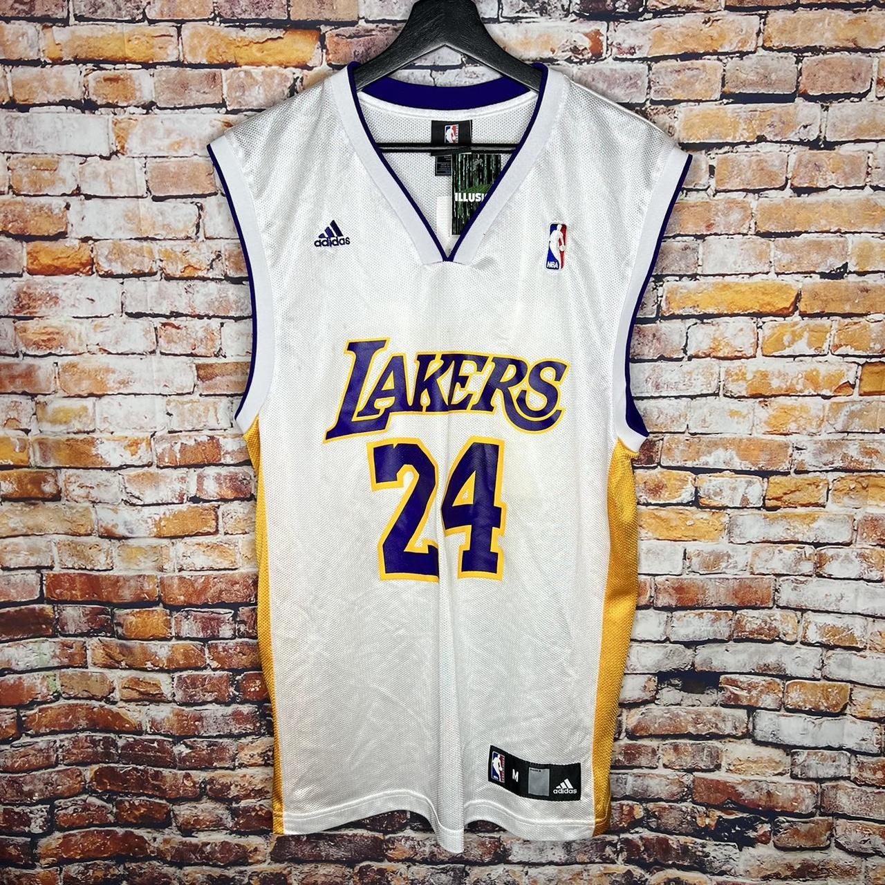 Real authentic Lakers adidas 24 Kobe Bryant Jersey - Depop