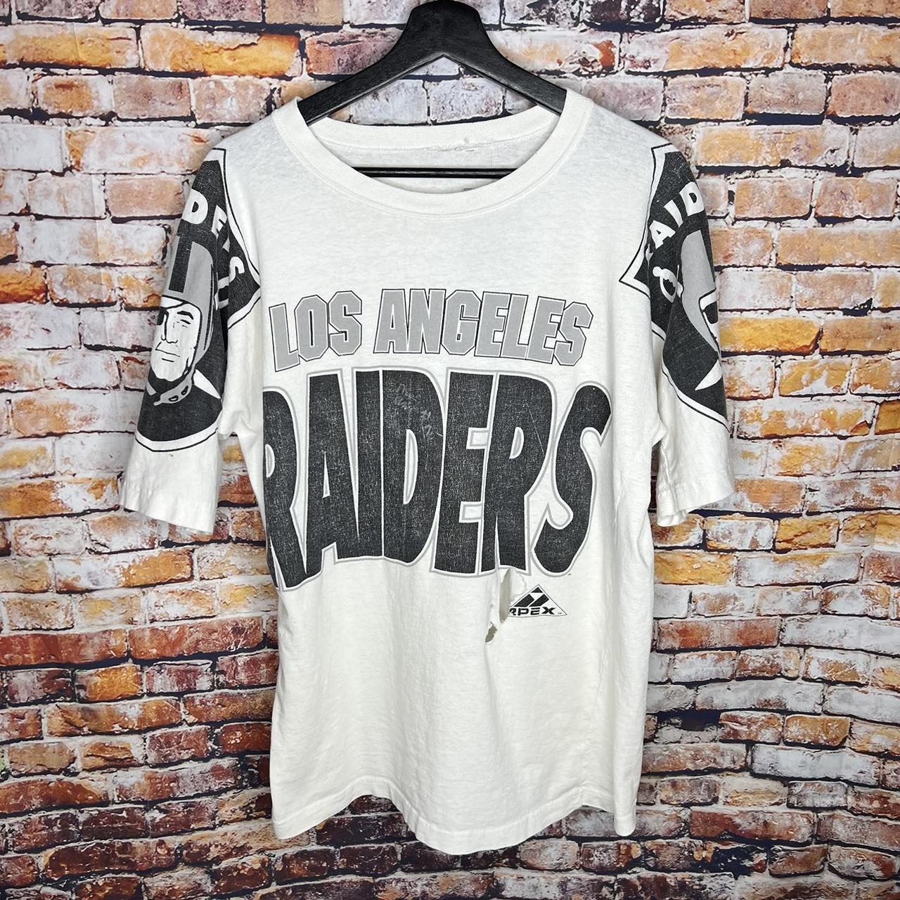 los angeles raiders t shirt vintage