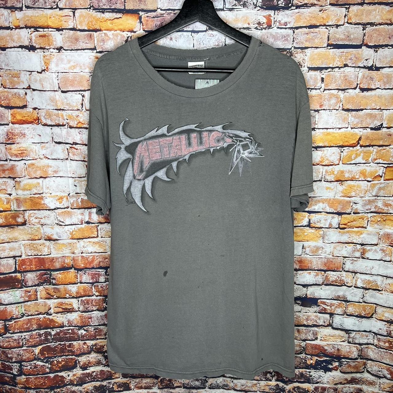 vintage METALLICA バンド TEE Ｔシャツ - Tシャツ/カットソー(半袖/袖なし)