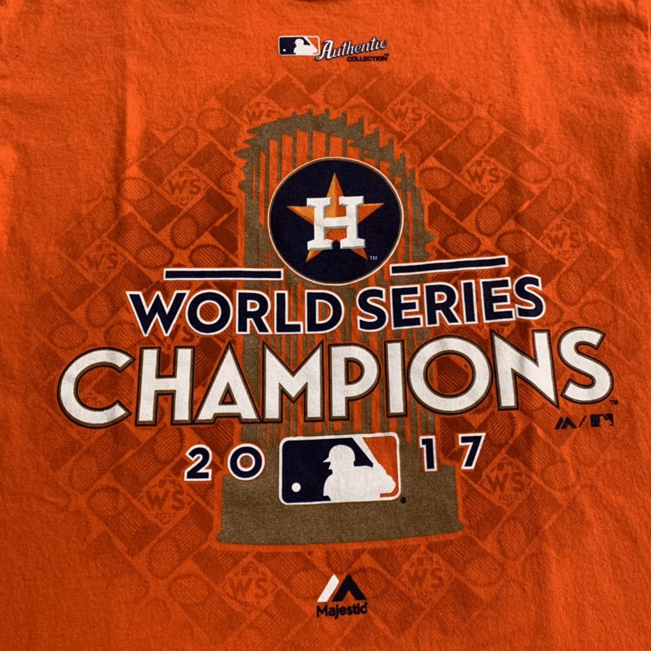 Majestic Houston astros 2017 World Series champions - Depop