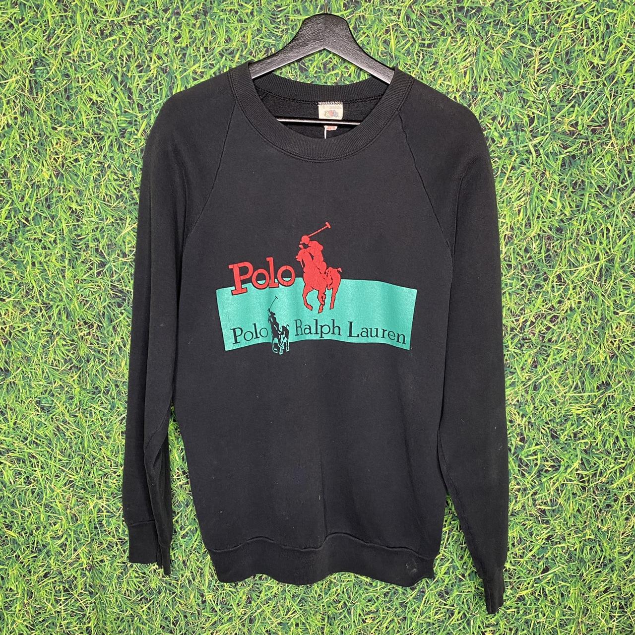 Vintage Polo Ralph Lauren Crewneck Sweatshirt 80s Depop